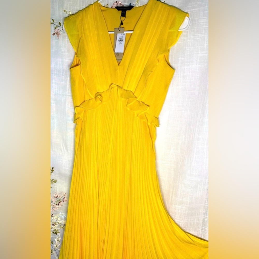 NWT Banana Republic dress with softly pleaded skirt